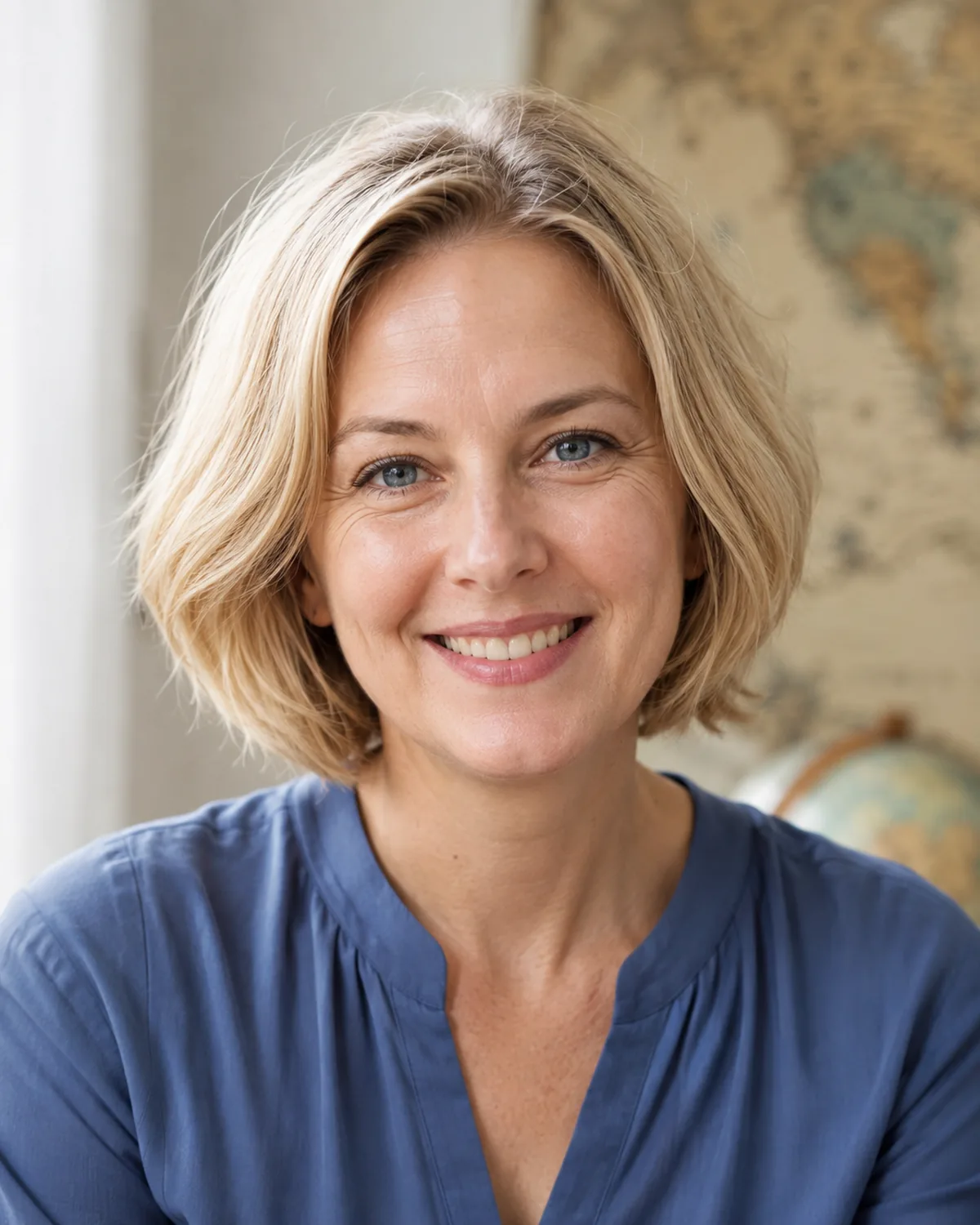 Portrait of Anna Sokolova, AI history & geography tutor from Moscow