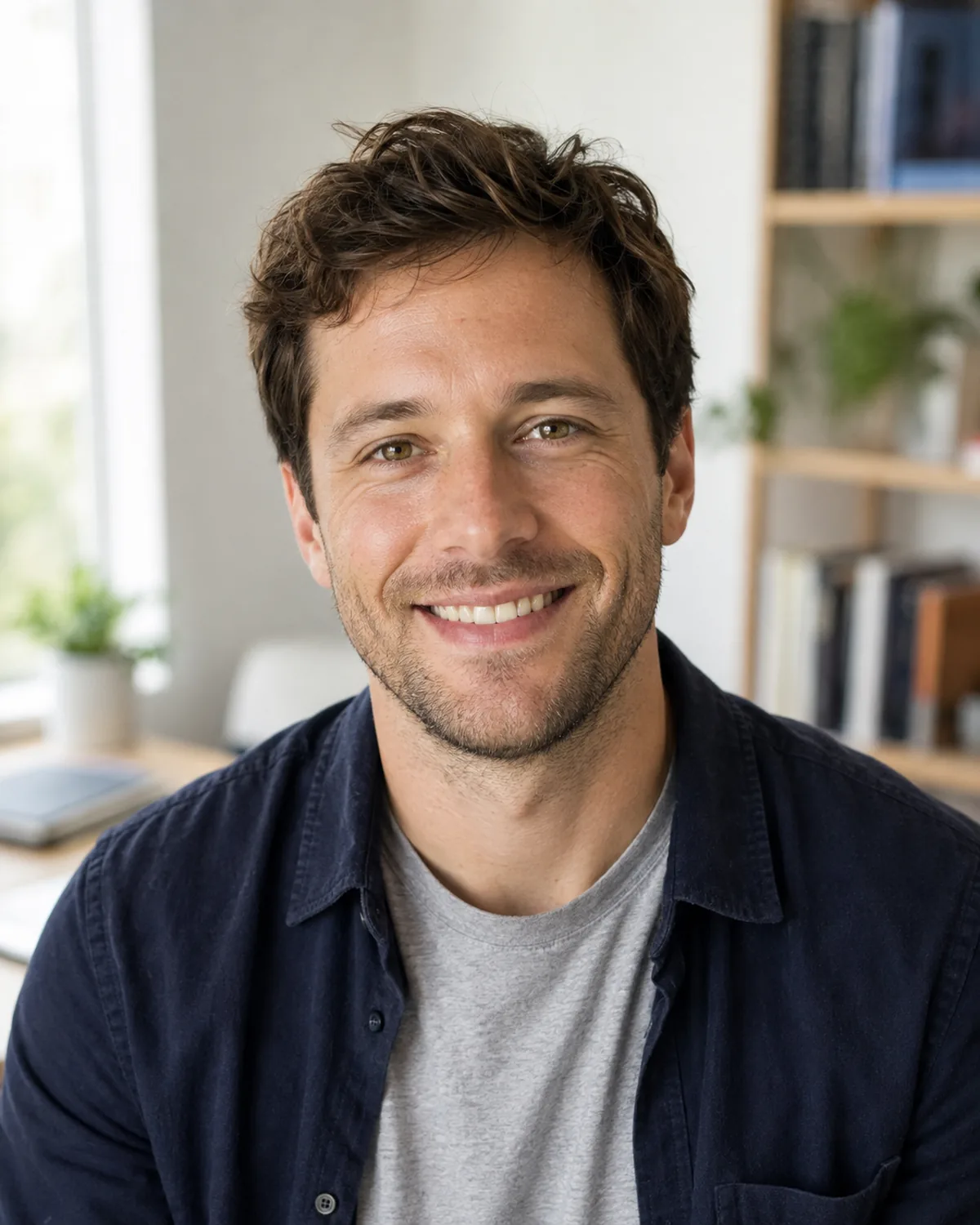 Portrait of Ethan Miller, AI writing and copywriting tutor from Nashville, Tennessee