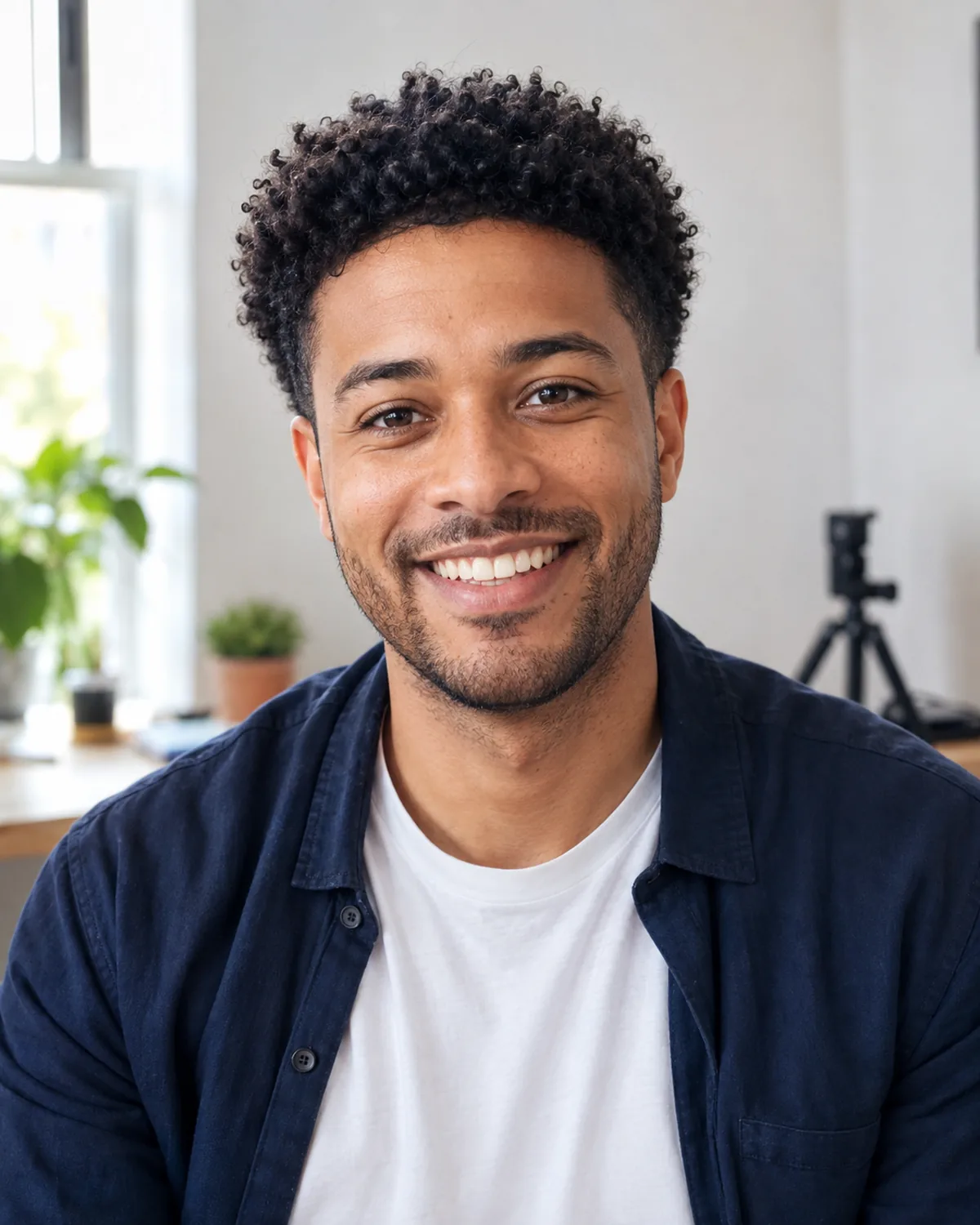 Portrait of Jordan Reid, AI social media marketing tutor from Brighton, England
