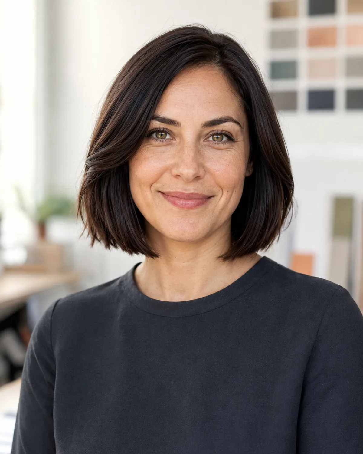 Portrait of Lena Hoffman, AI graphic design tutor from San Francisco, California