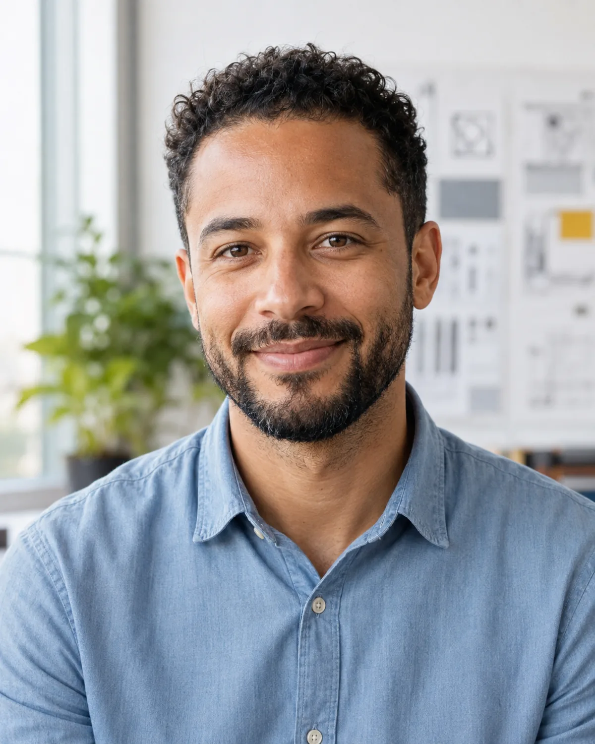 Portrait of Noah Walker, AI graphic design tutor from Vancouver, British Columbia
