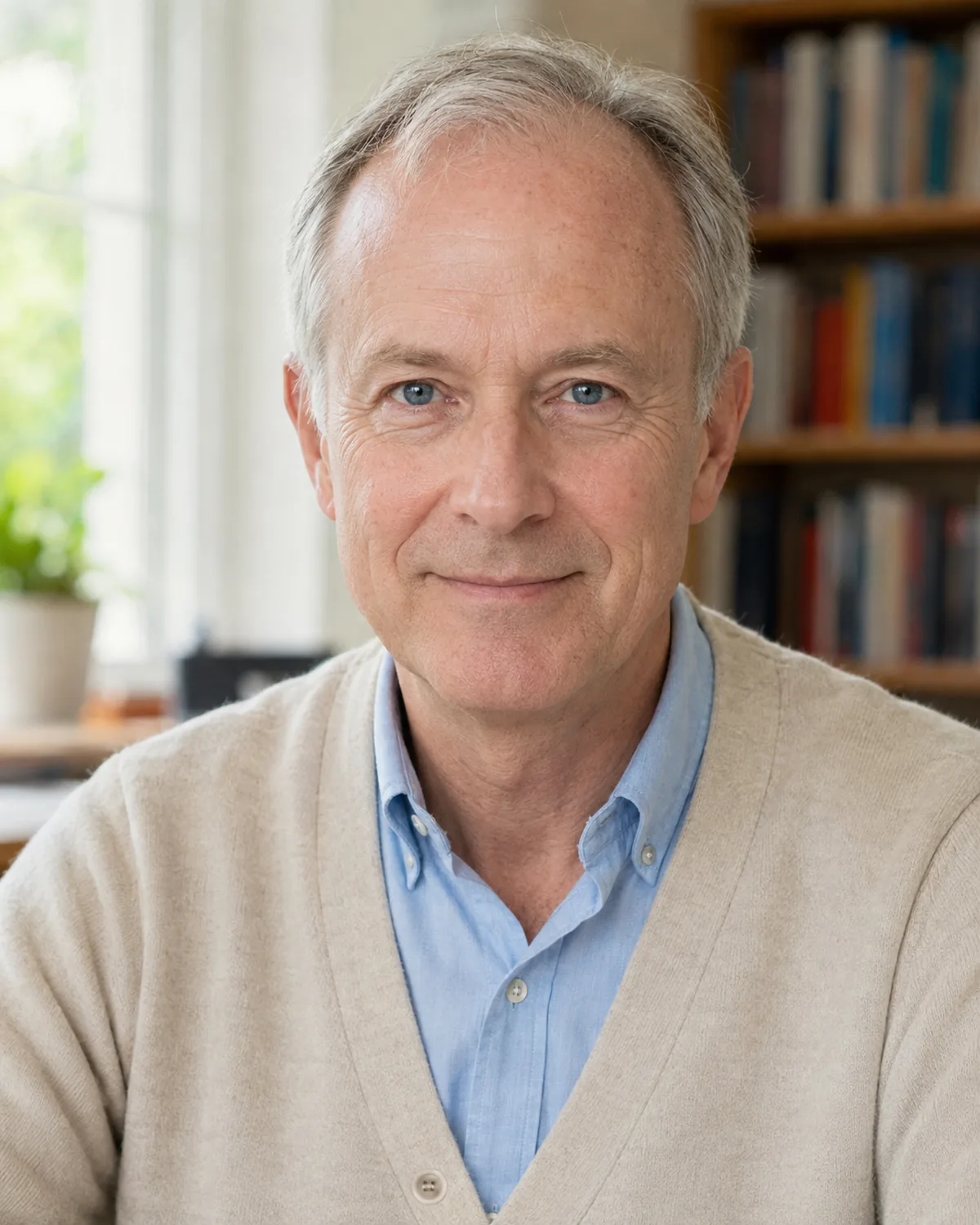 Portrait of Robert Hughes, AI IELTS and TOEFL tutor from Cambridge, England