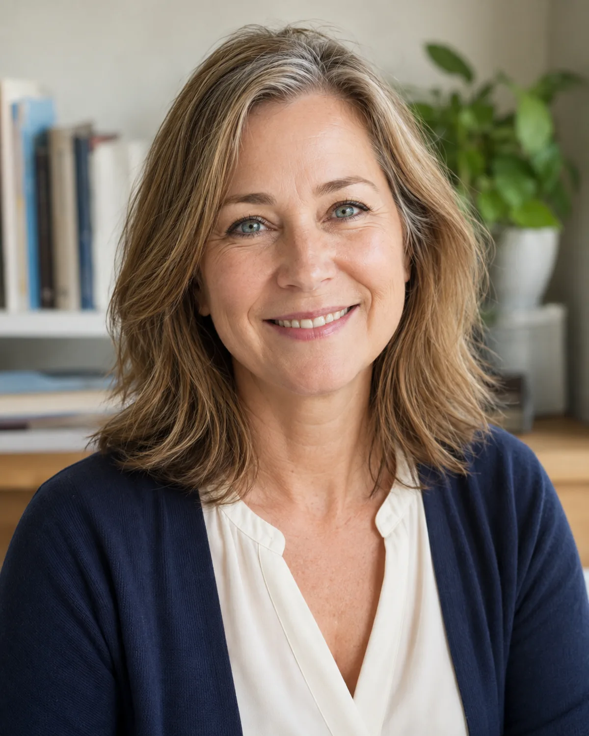 Portrait of Sarah Mitchell, AI management tutor from Toronto, Ontario