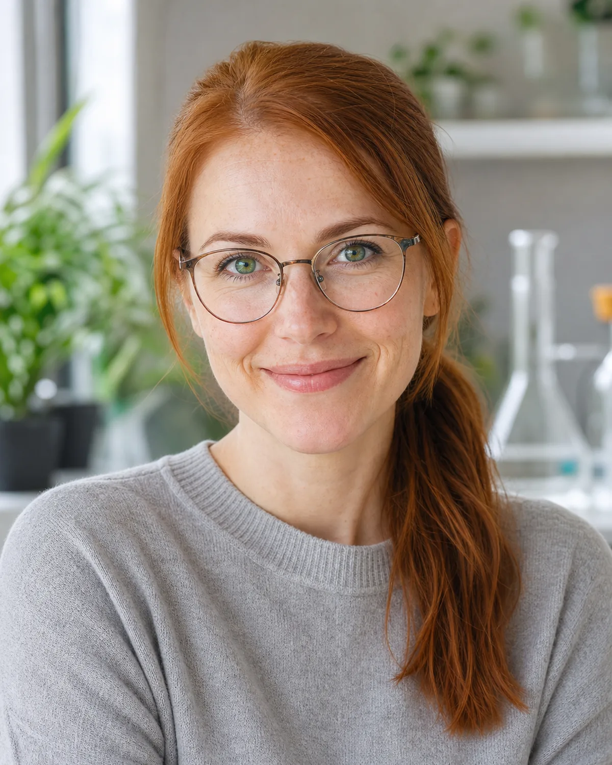 Portrait of Sophie Tremblay, AI science tutor from Montreal, Quebec