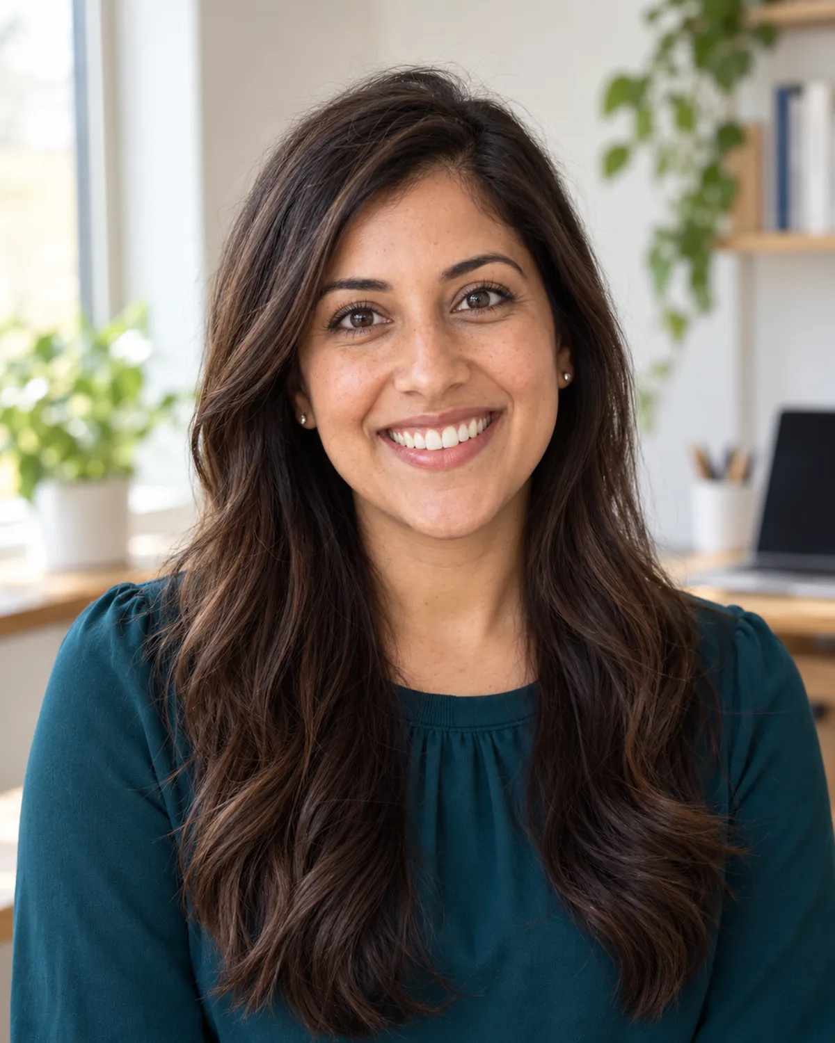 Portrait of Zara Ahmed, AI AI skills tutor from London